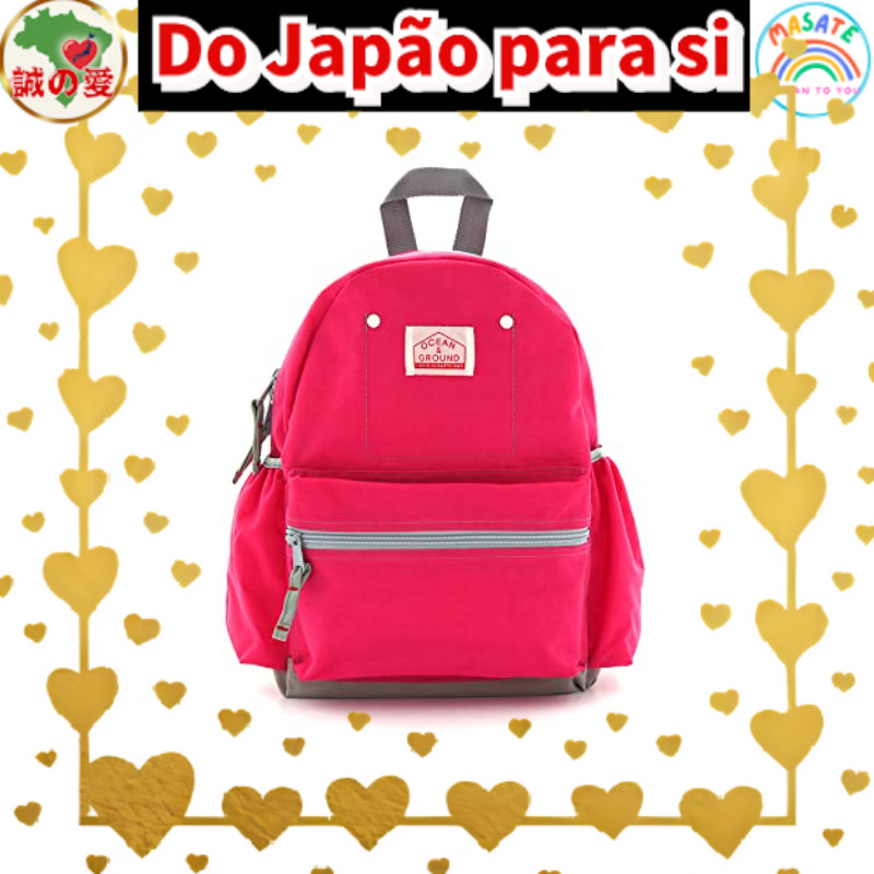 Ocean and Ground Mochila para Criança Bolsa Escolar Mochila Infantil Unissex Jardim de Infância Itens de Entrada Bolsa