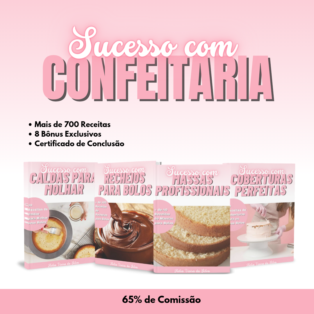 Sucesso com Confeitaria