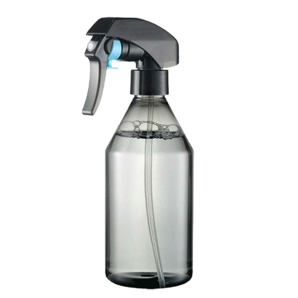 300ml Portable Plastic Spray Bottle with Fine Mist Nozzle – Refillable Transparent Pet Watering Hairdressing Atomizer
