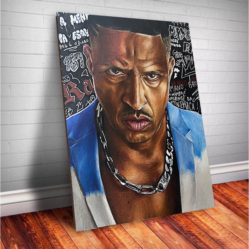 Placa decorativa MDF Mano Brown (28x20 A4) Quadro parede & decoração