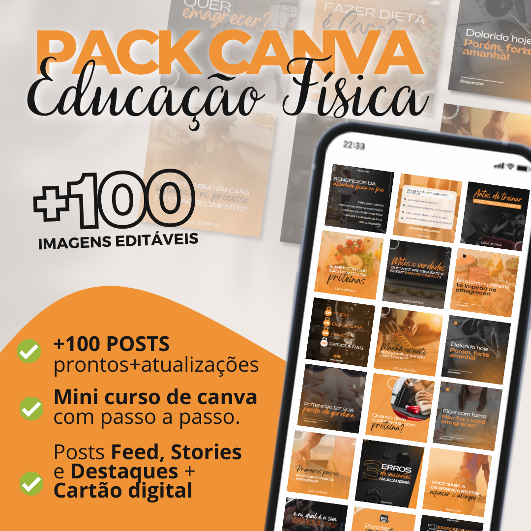 Pack Canva EDUCAÇÃO FÍSICA