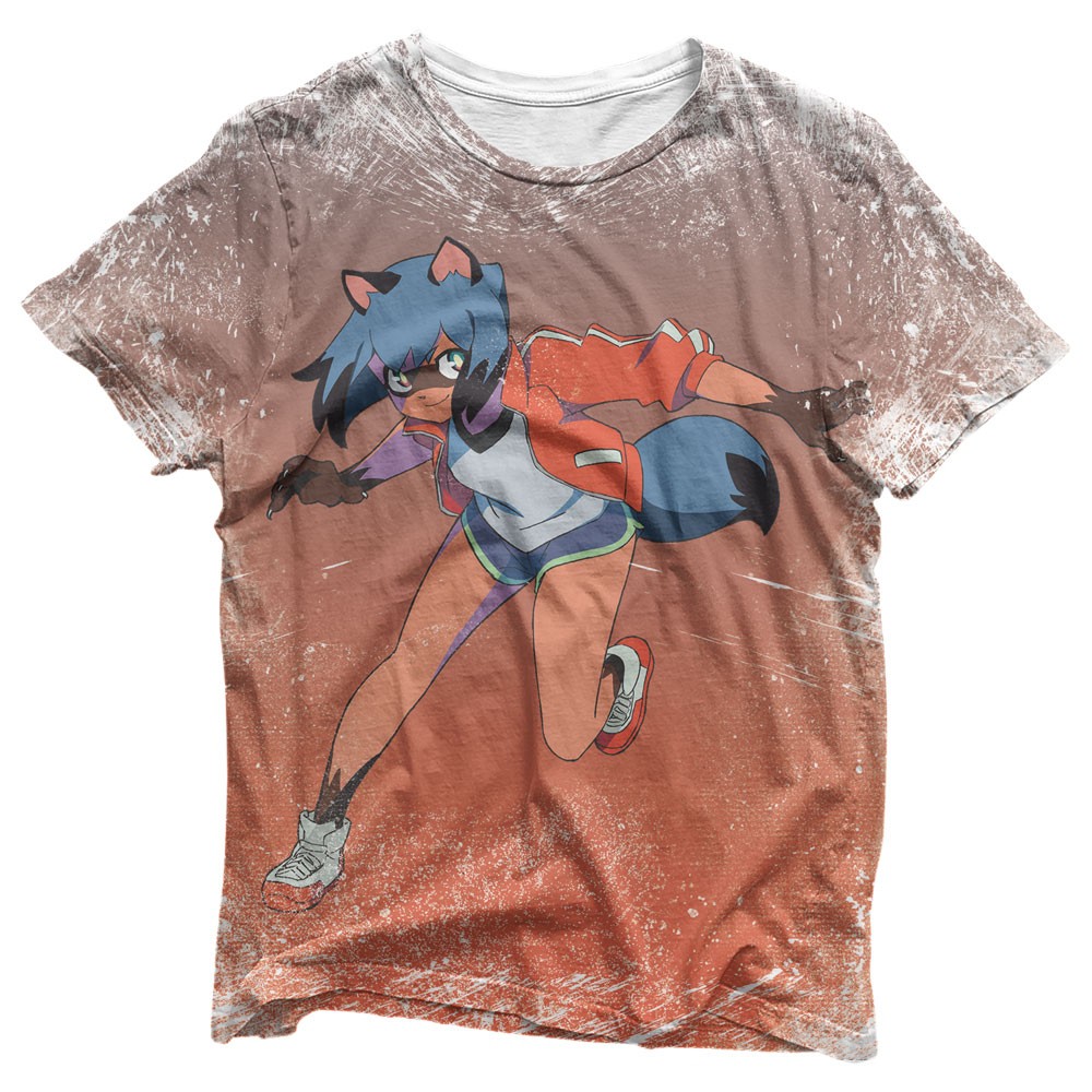 Camisa Kagemori Michiru Degradê - Camisas Brand New Animal Estampa Total