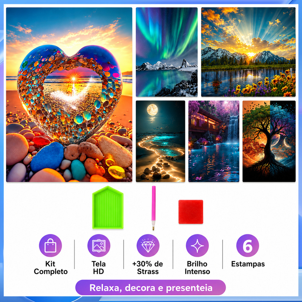 5D Full Diamond Acrílico Pintura Diamante DIY Artesanal Tela À Prova D 'Água Decoração de Sala de Estar Pintura