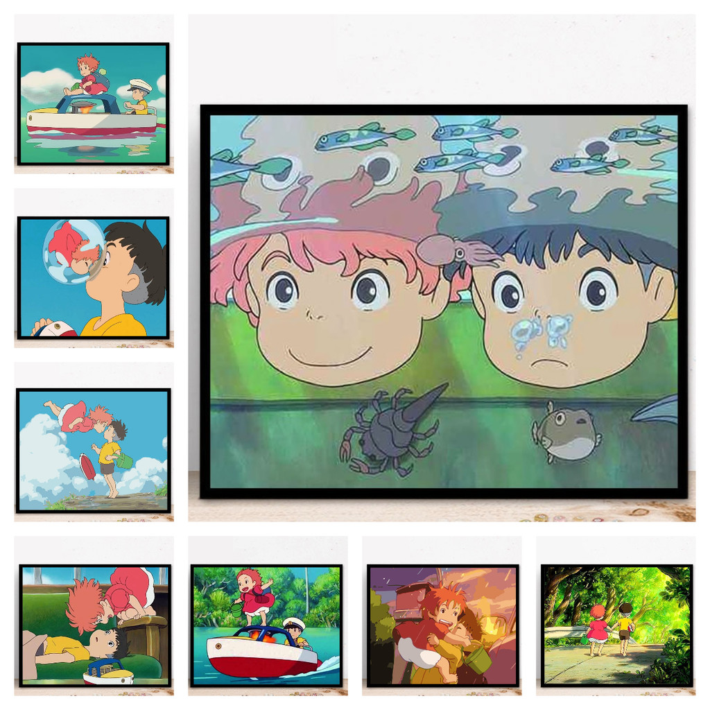 [KS] Goldfish Princess on the Cliff 5d Pintura De Diamante Full Diamond Sala De Estar PasteDiamond Cross Stitch Quarto J