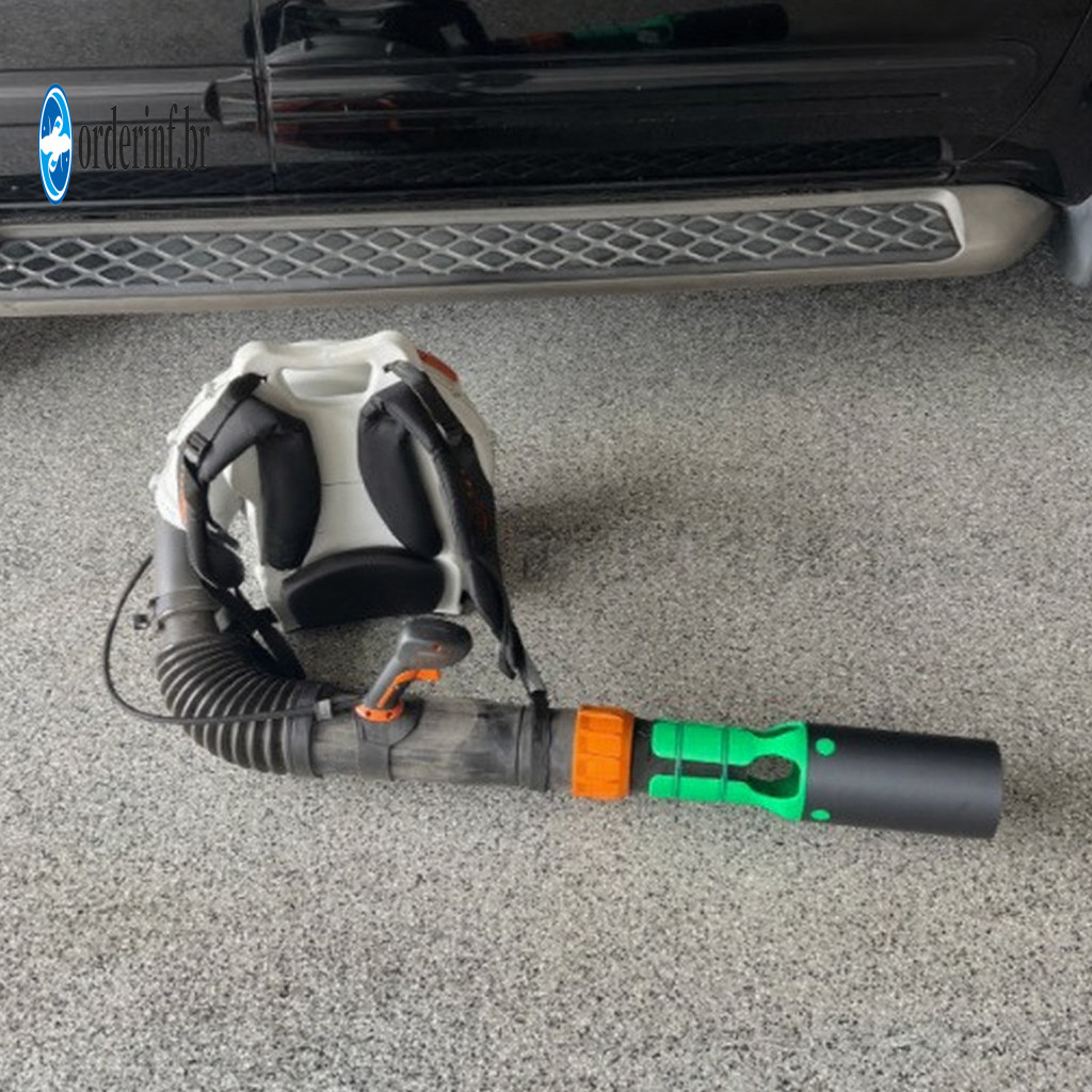 Outdoor Leaf Blower Nozzle Attachment Universal 2-4 Inch Outlet Durable Weather-resistant Air Booster for Yard Easy for