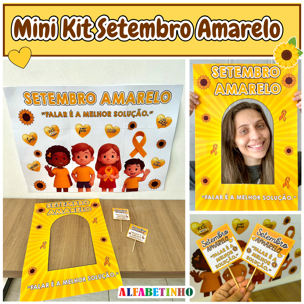 MINI KIT SETEMBRO AMARELO