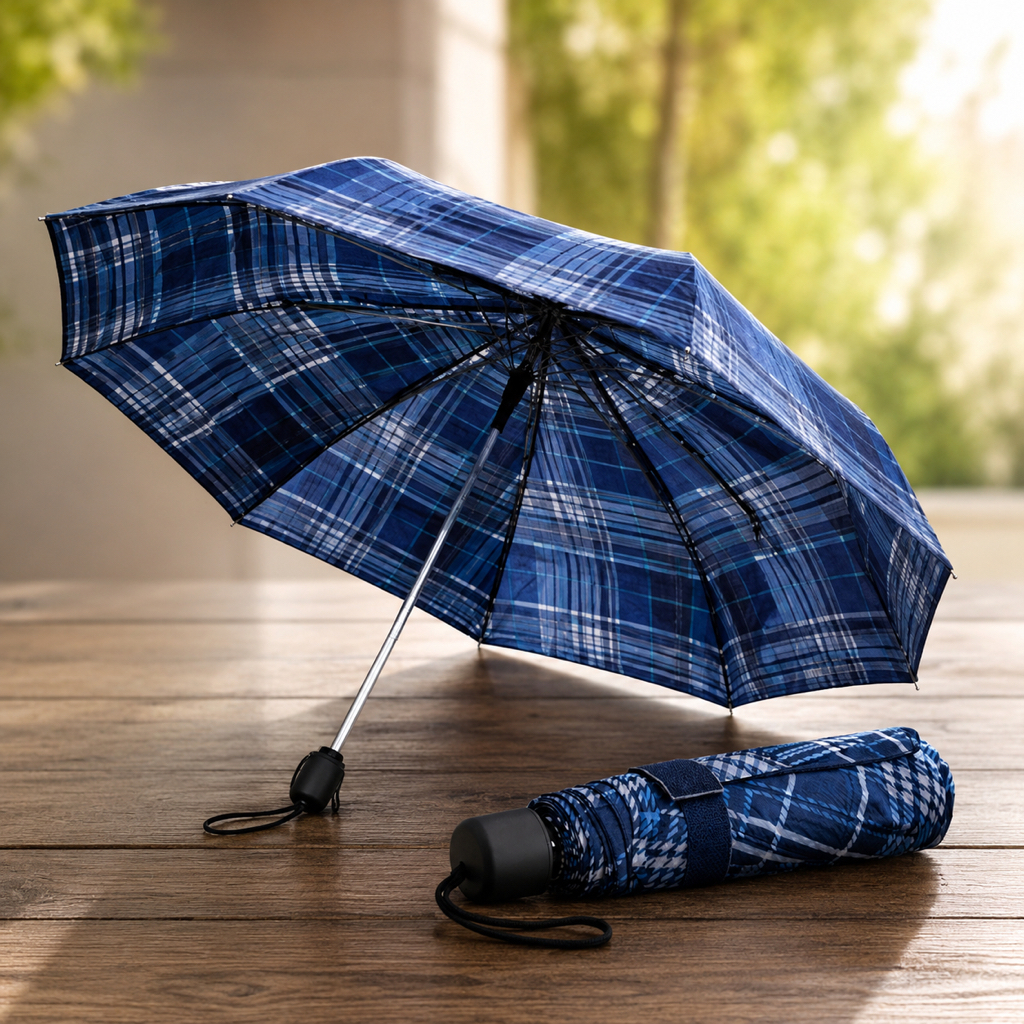 Guarda Chuva Dobrável Estampado Compacto Portátil para Bolsa Mochila Viagem Trabalho Passeio Garoas