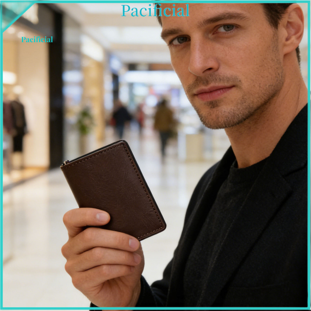 Minimalist Card Wallet Slim Rfid Blocking Holder – Anti-theft Credit Case for Men Women Compact Pop-up Design Perfect
