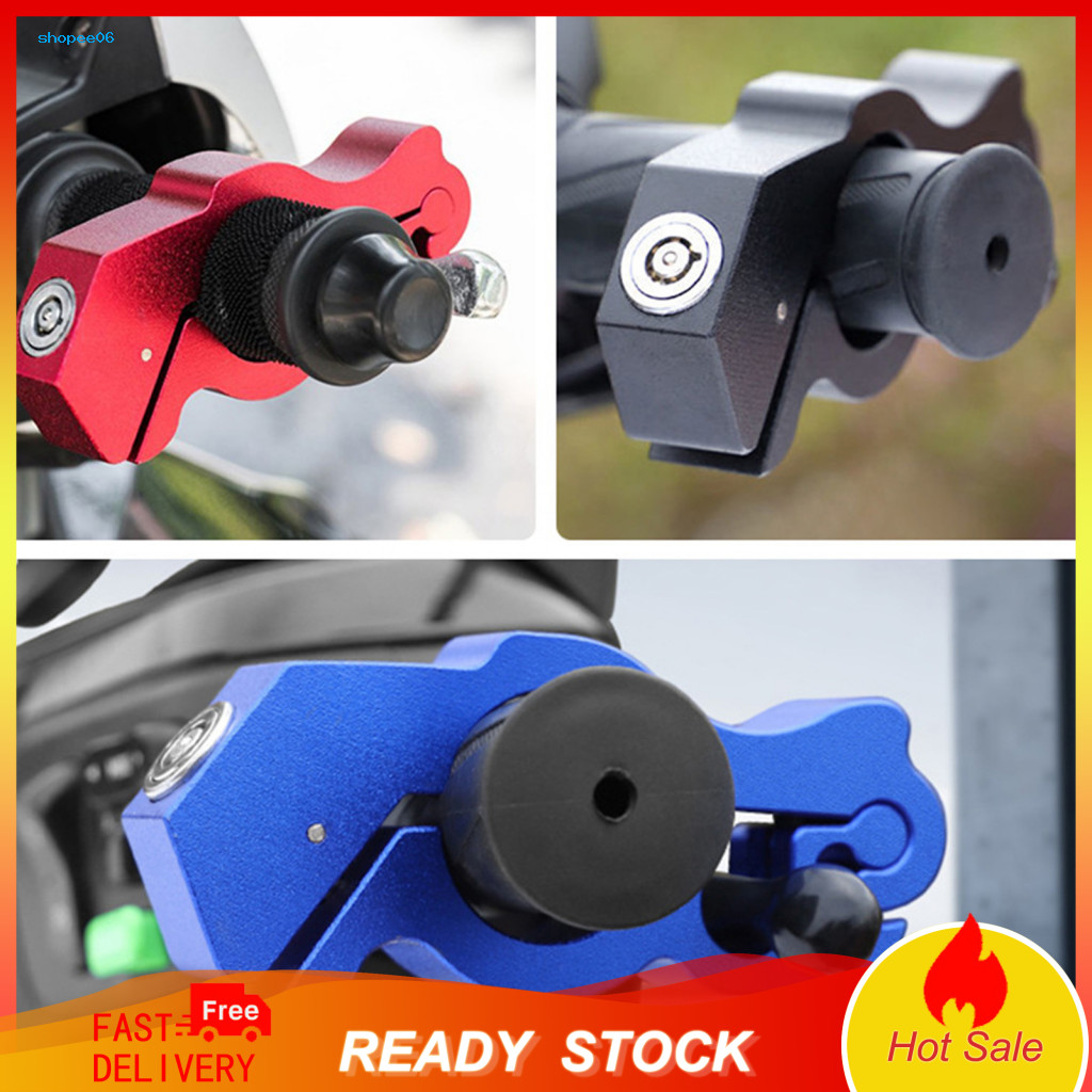 Long-lasting Motorcycle Lock Handlebar Heavy Duty with 2 – Adjustable Anti-theft Throttle Brake Security for Scooter M