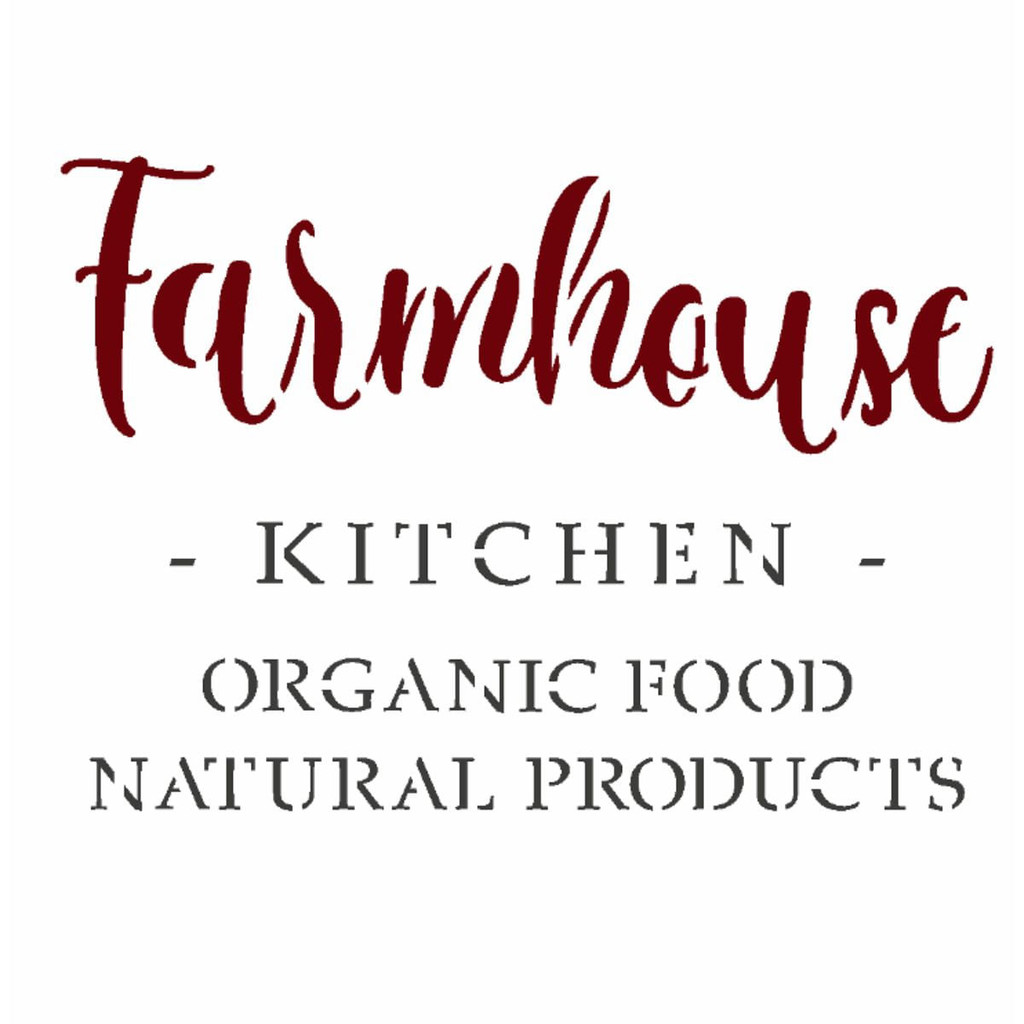 Stencil OPA 10x10 2993 FarmHouse Kitchen
