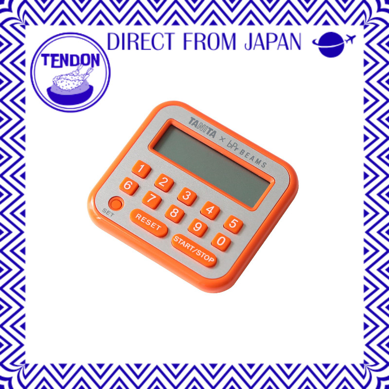 [Beams - Seleção de 100 Itens] [bPr BEAMS] KITCHEN TANITA Edição Especial Timer LARANJA FREE