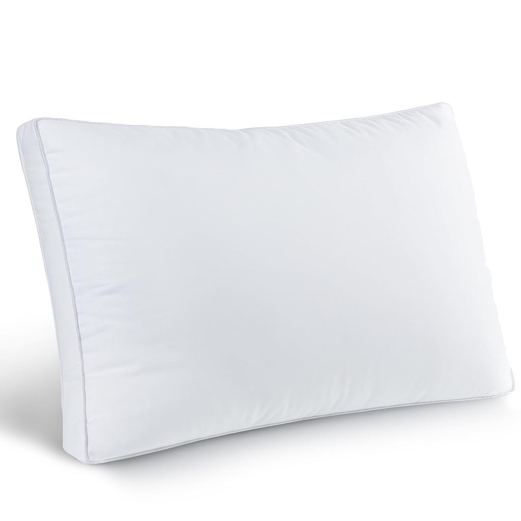 Luxury Hotel-Style Pillow  Prevents Neck Pain, Comfortable Sleep Pillow for Side Sleepers, Low or High Height Adjustable