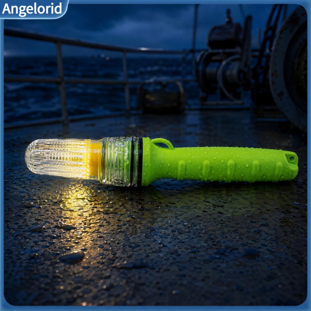 Multi-mode Light Fish Gathering Lantern Waterproof Led Attracting with Sensor Emergency Flare Adjustable Signal Buoy Lam