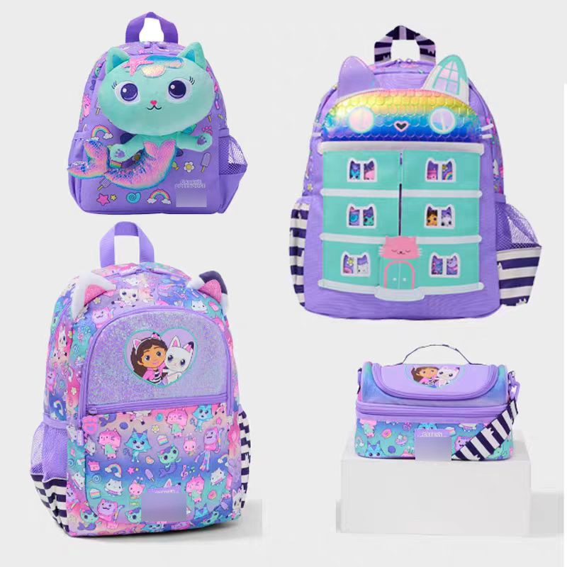 Austrália Dora Schoolbag Bonito Leve Grande Capacidade Mochila Lápis Estojo Conjunto de Bolsa de Refeição Série