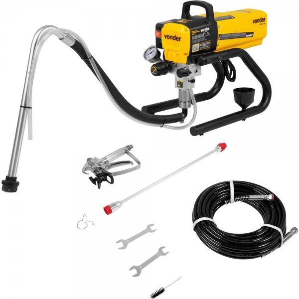 Máquina Pintura Airless Vonder MPA120 1,2HP 220V Profissional Alta Pressão 200 Bar