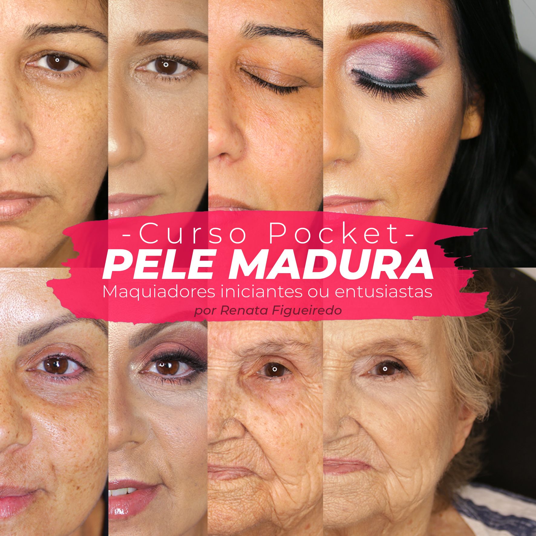 MAQUIAGEM PELE MADURA | Maquiadores Iniciantes | por Renata Figueiredo