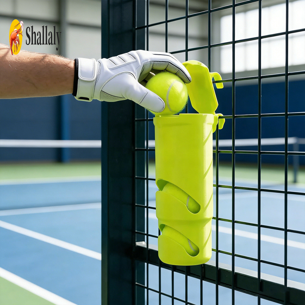 Tennis Accessory Organizer 3d Printed Essentials Holder 1 or 2 Pcs Fence Storage Bracket Multi-functional Ball Water Bot