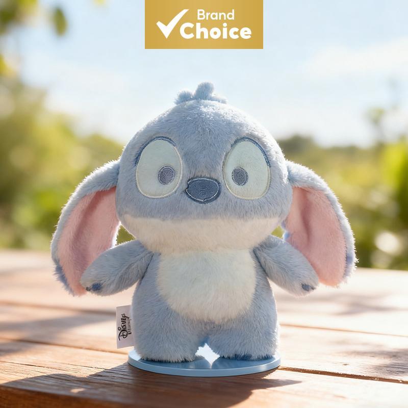 MINISO  série disney - pingente de enfeite de boneca magnético e fofo (anjo e stitch) 16cm × 15cm
