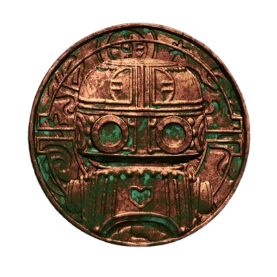 Moeda Magnetica - Tinco Oxidado