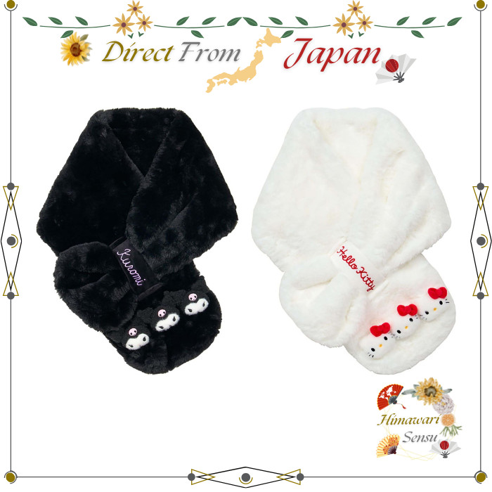 Sanrio Mascot Tippet Kuromi Hello Kitty Warm Scarf【 Direct from Japan 】