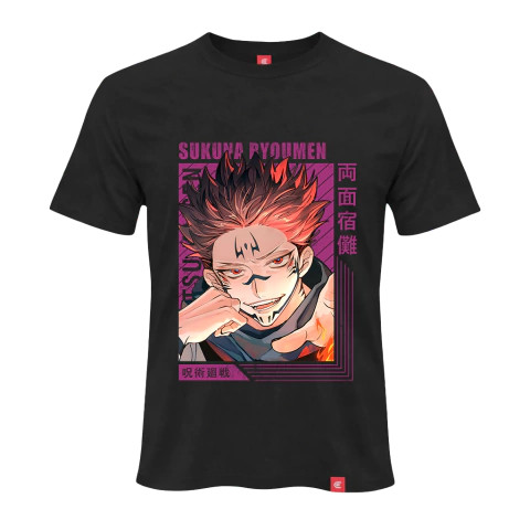 Camisa de Homem Preta de Algodão, Com Estampa de Personagem Anime Shikamaru Nara, Ideal para Dia - a - Dia