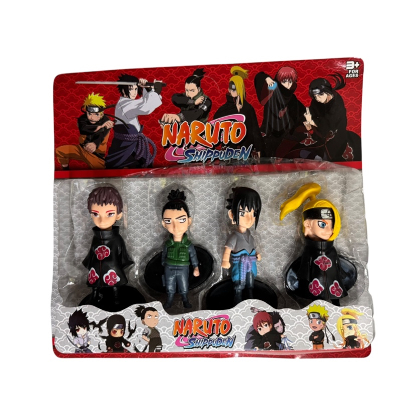 Bonecos Brinquedo NTC Naruto Colecionaveis Figure Action Sasuke Minato Neji Nara Sasori Gaara Itach