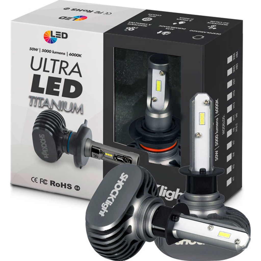 Ultraled Shocklight Par 5000 Lumens H1 H3 H4 H7 H11 Hb4