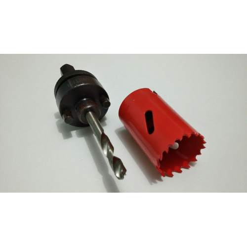 Serra Copo Ferro/metal Aço Rápido 32mm Com Suporte Mister