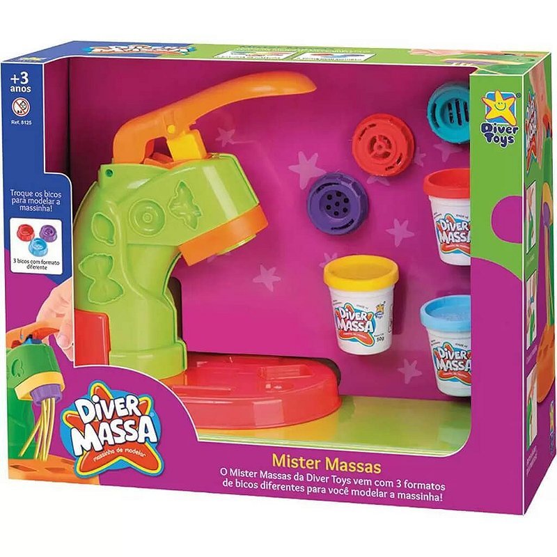 Massinha Diver Massa Mister Massas 8125 Diver Toys