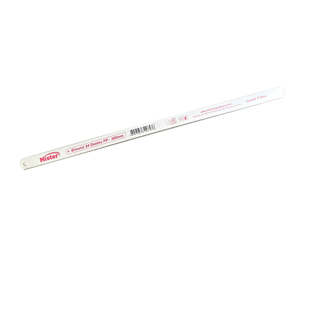 Serrinha Serra Manual 24 Dentes Bimetal Mister 100914- 300mm
