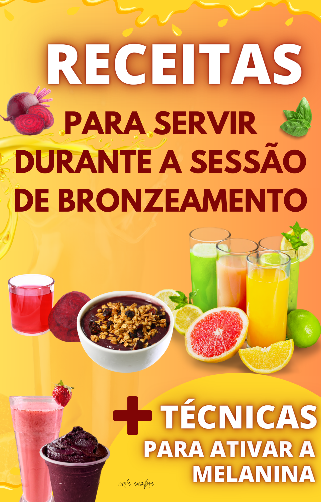 RECEITAS PARA SERVIR DURANTE O BRONZE