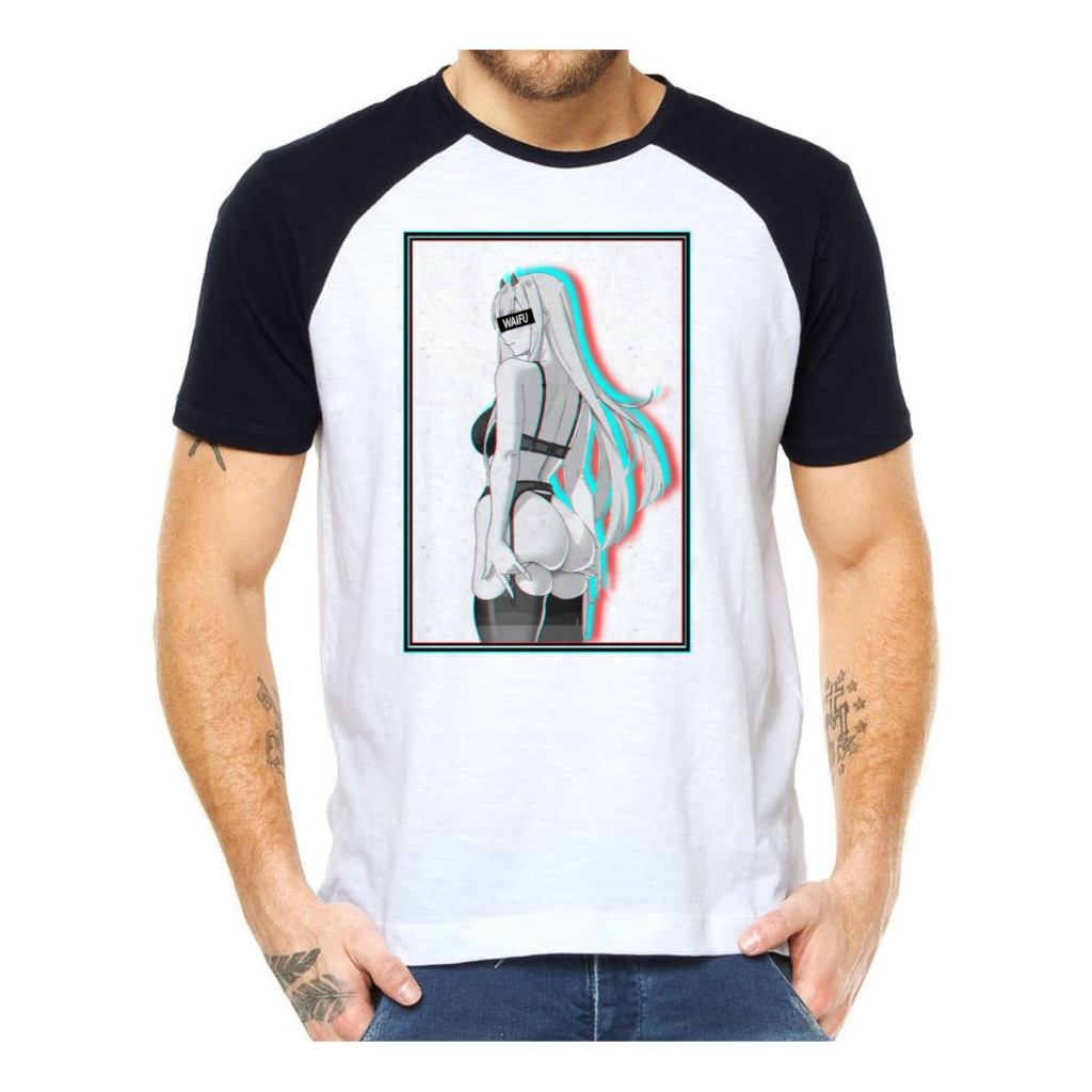 Camiseta Camisa Waifu Hentai Yandere Ecchi Anime Filme