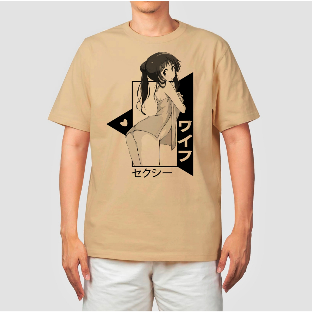 Camiseta Camisa Waifu Hentai Yandere Ecchi Anime Filme 7