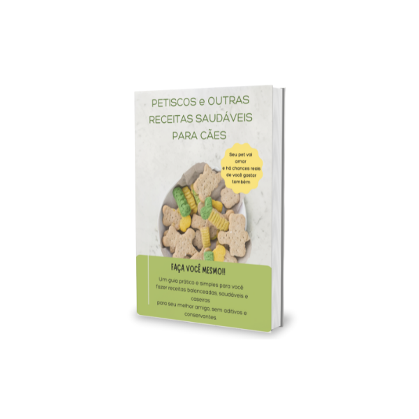 Petiscos e outras receitas saudáveis para cães