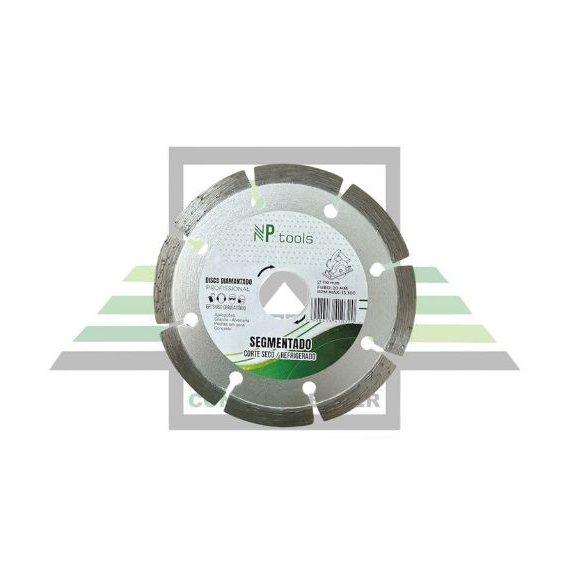 DISCO - SEGMENTADO CORTE SECO REFRIGERADO 20MM - NP TOOLS