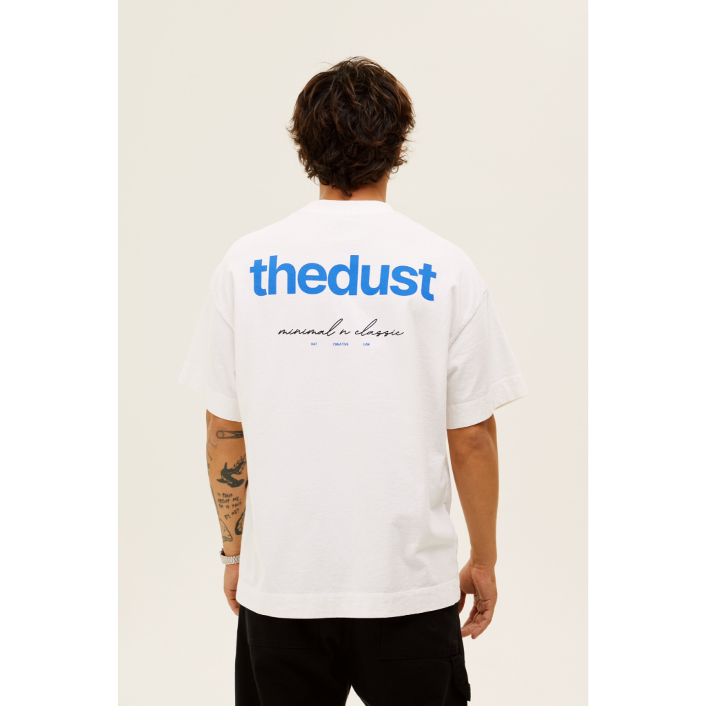 Camiseta Signature Off White Streetwear Oversized Estampada 100% Algodão 20.1 Premium Dust Company