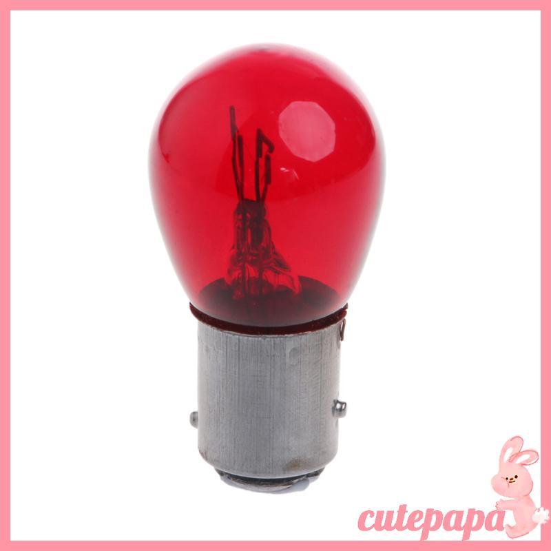 cutepa DC12V 5W Motorcycel Turn Light Lâmpada Freio Indicadora Parada