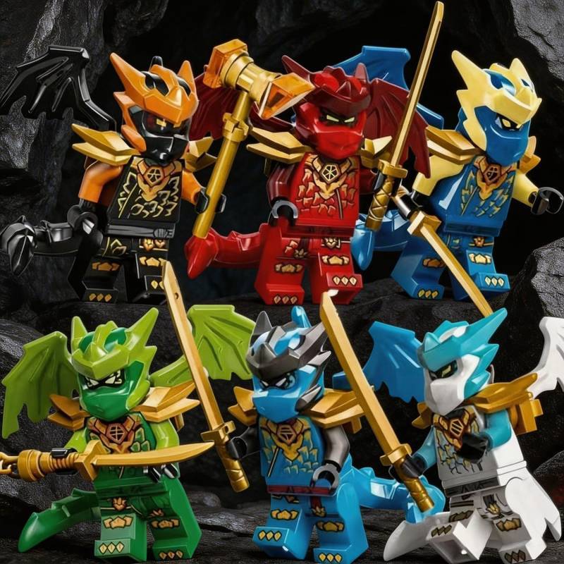 New 2026 Ninjago Dragon Rise 4th Season Lloyd Kaizan Jie Ya Kou Building Blocks 8 vINM