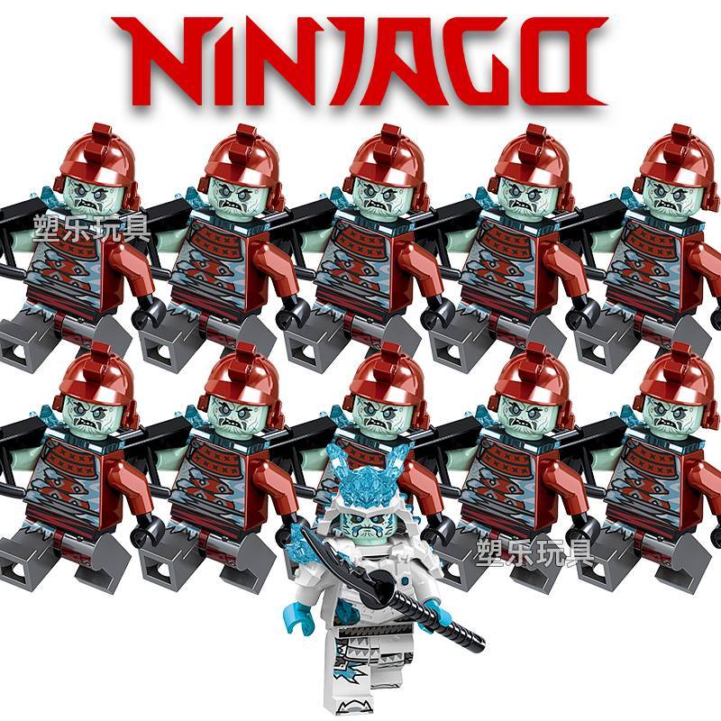 Ninjago King of Ice and Blizzard Archers Collection Educational Building Blocks Toy cE0I