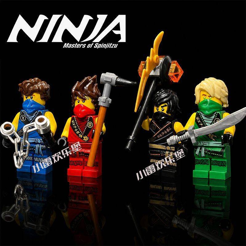 Replica Ring Ninjago Assembled Building Block Toys Lloyd Kaizan Jie Yin Kou First Generation Ninja iphL