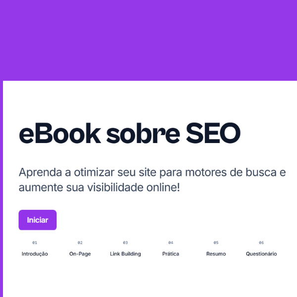 Curso sobre SEO - Aprenda a otimizar sua loja online, jornal digital, blog e site para motores de busca e aumente sua visibilidade online!