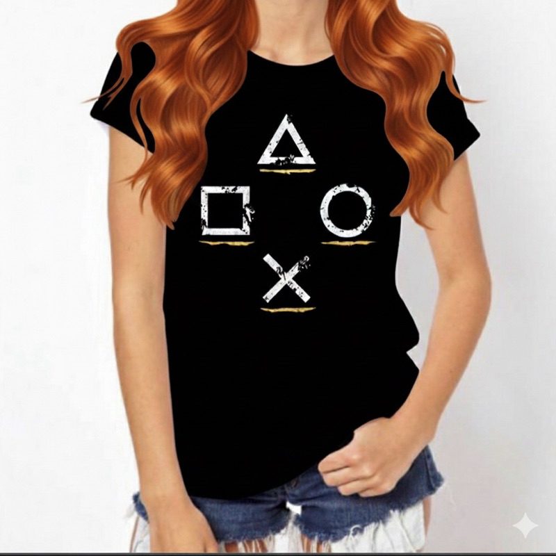 Camiseta Console Controle Video Game Geek Algodão