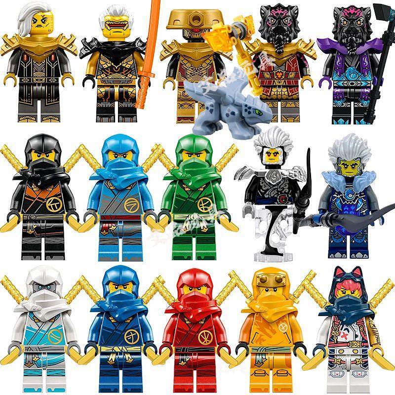 A Ascensão dos Dragões Temporada 17 O Rei de Las Rei Rainha Lapton Villain Building Block Toys