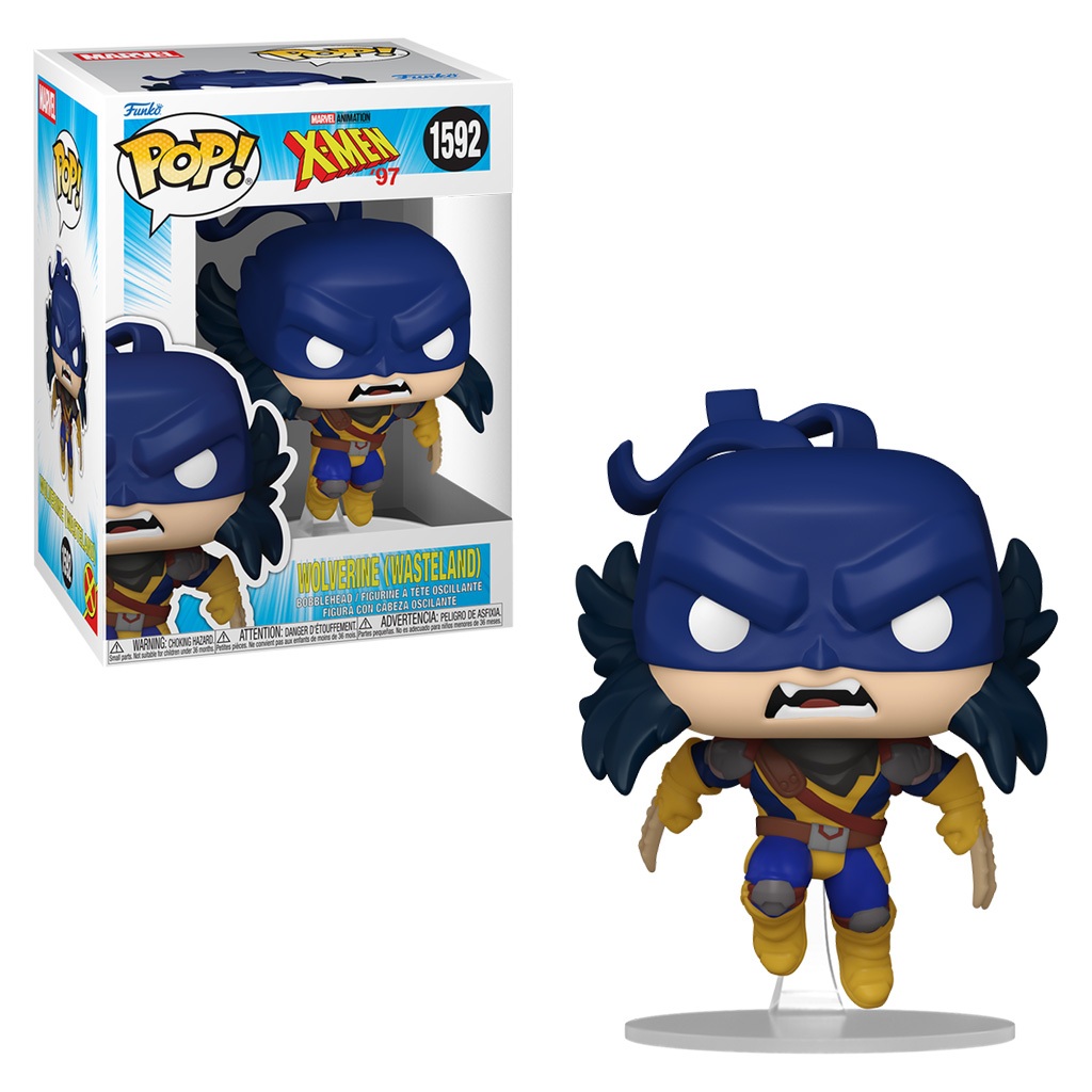 FUNKO POP MARVEL X-MEN 97 - WOLVERINE (WASTELAND) 1592 NOVO ORIGINAL