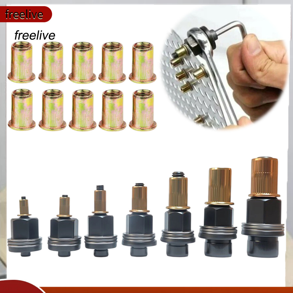 Custom Car Modification Hardware Rivet Nut Pliers Kit M3-m12 Press-in Tool for Metal Agricultural Equipment Farm Machine