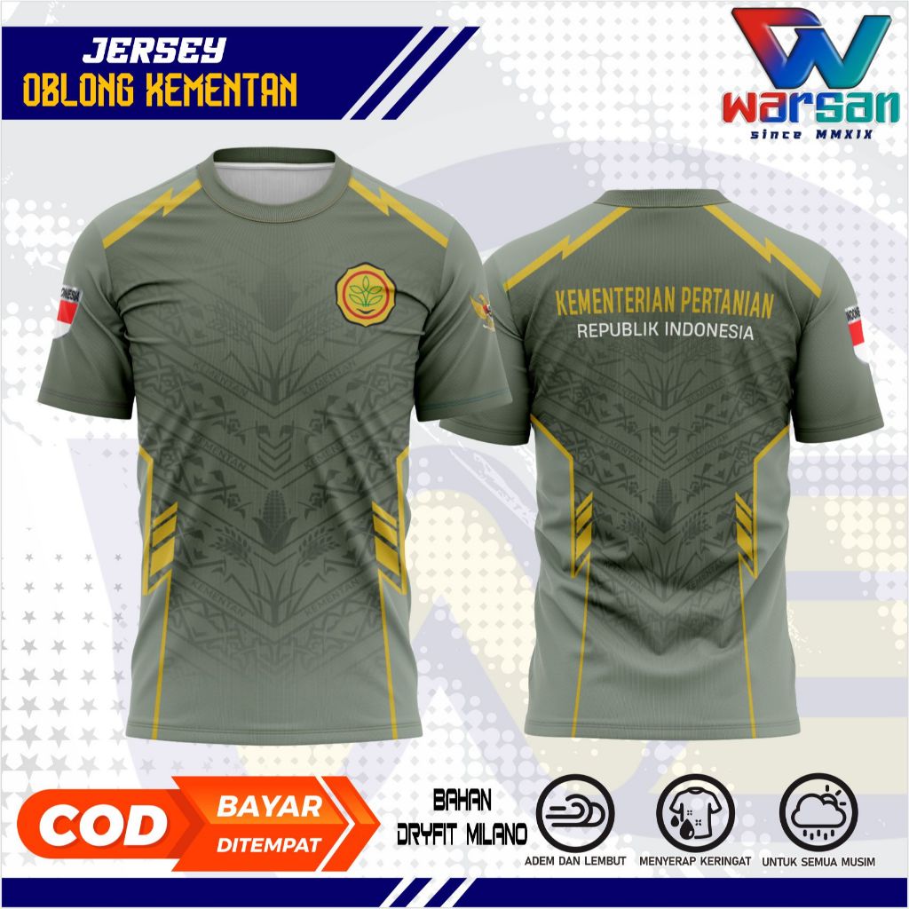 Ministria De Transporte JERSEY/DRYFIT AGRICULTURAL T-SHIRT /