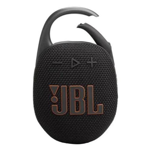 Caixa De Som Bluetooth 5.3 Jbl Clip 5 À Prova D'água Preto 127/220v