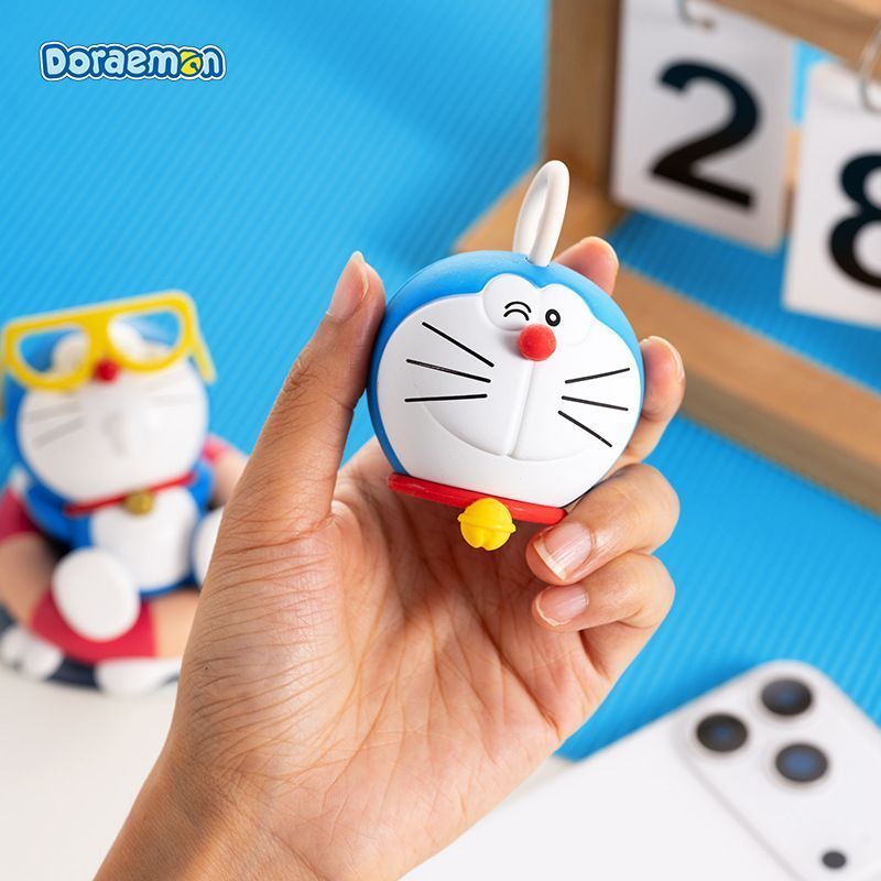 Doraemon aberto fone de ouvido bluetooth OWS Clip-On esportes música longa vida útil da bateria sem fio bluetooth fone d