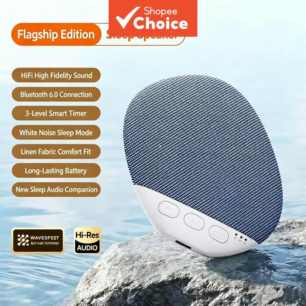Sob Travesseiro Sono Alto-Falante Bluetooth Ruído Branco Sleep Aid Player