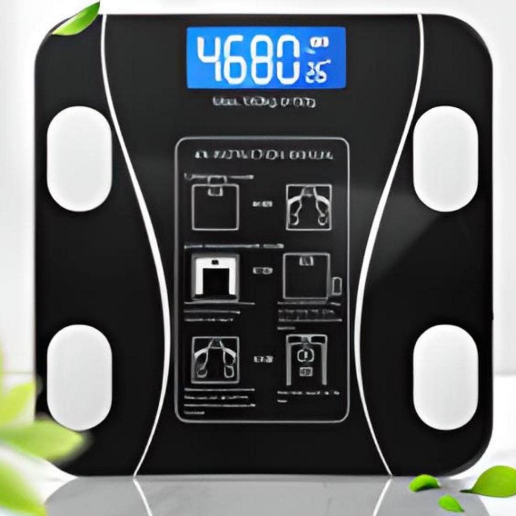 Balança Inteligente 140kg Bluetooth Mede Gordura Massa Muscular APP